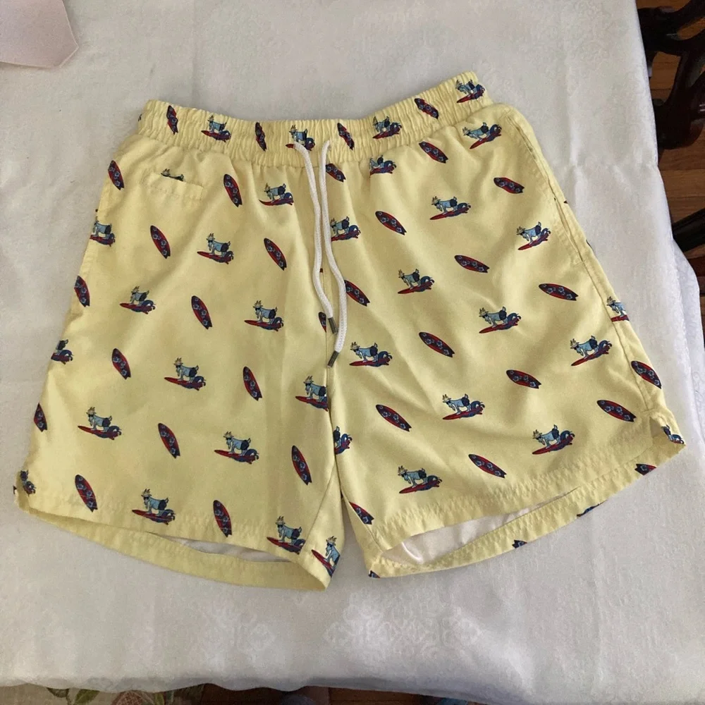 GOAT Men’s small surfboard print - Picture 1 of 9